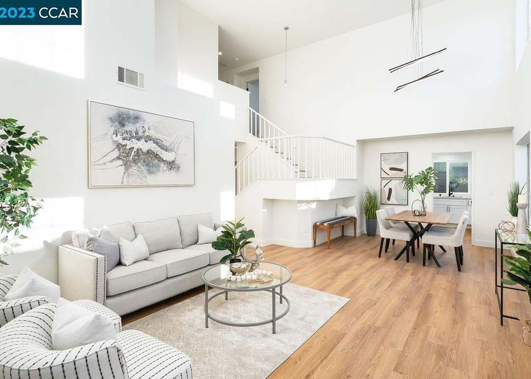 Renovated Bay Area home interior