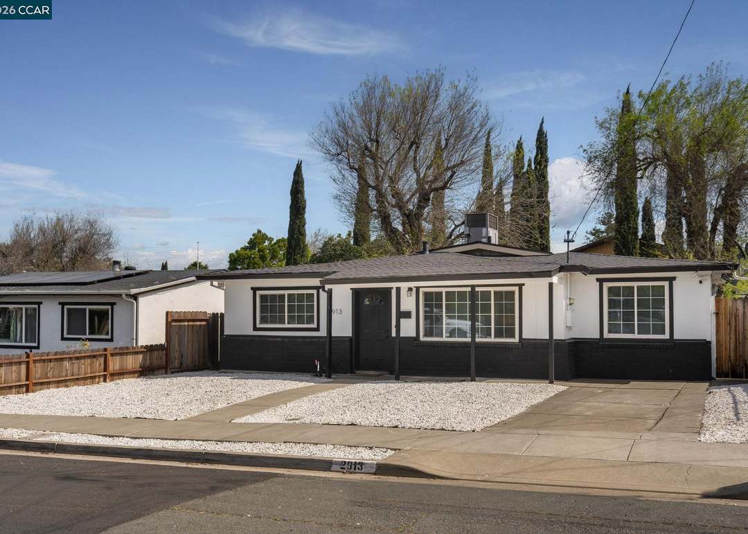 Transformed Bay Area home exterior